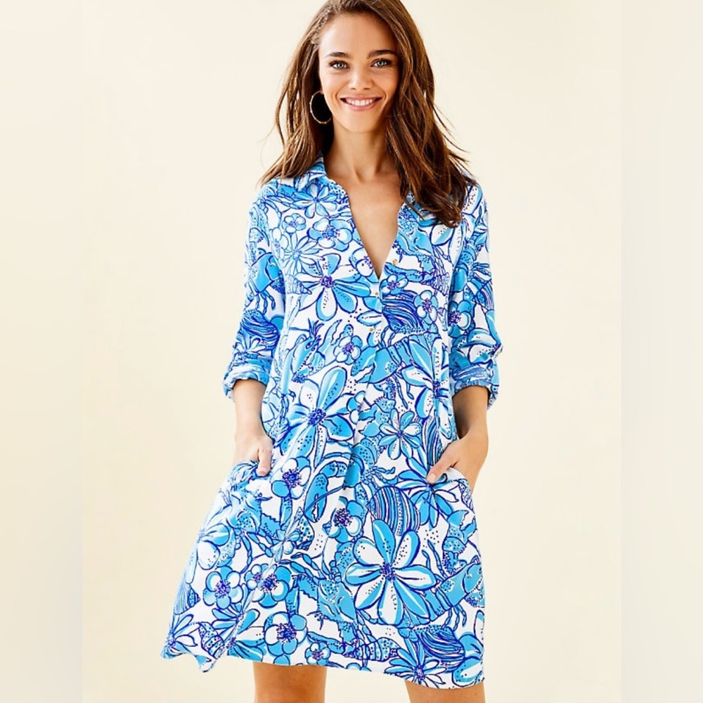 LILLY PULITZER  SIZE XXS LILLITH TUNIC DRESS